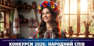 Вокальні конкурси 2026: народний спів Вокальні конкурси 2026: народний спів