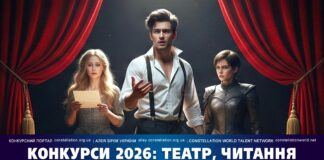 Театральні конкурси 2026: читання і дія Театральні конкурси 2026: читання і дія