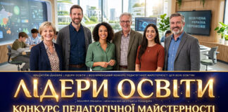 ЛІДЕРИ ОСВІТИ 2026 – конкурс педагогів у серпні ЛІДЕРИ ОСВІТИ – всеукраїнський конкурс педагогічної майстерності